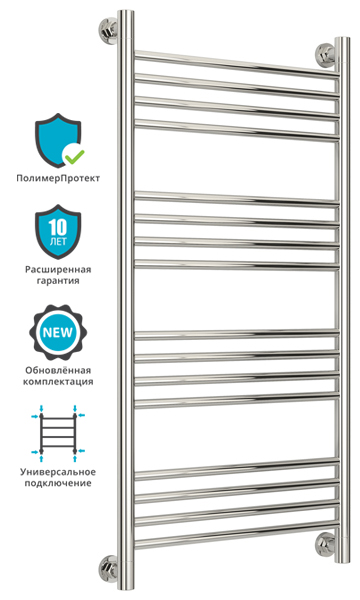 Полотенцесушитель водяной Сунержа БОГЕМА+ 00-0221-1050 1000х500 