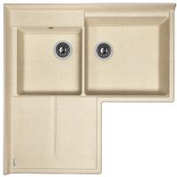 Мойка кухонная керамогранитная Florentina АДРИЯ 20.380.L0960.107 96*96 см. песочный