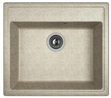 Мойка кухонная из литьевого мрамора Dr. Gans НИКА 570 25.070.D0570.408 57*51 см. серый Мойка кухонная из литьевого мрамора Dr. Gans НИКА 570 25.070.D0570.408 57*51 см. серый