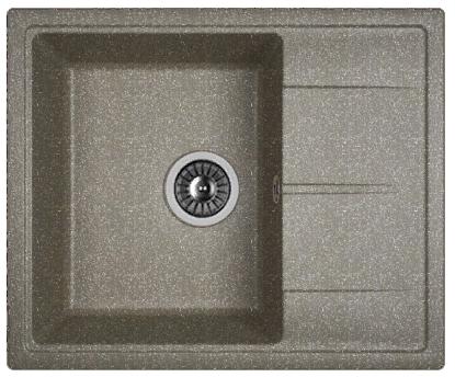 Мойка кухонная из литьевого мрамора Dr. Gans НИКА 580 25.070.B0580.407 58*47 см. черный Мойка кухонная из литьевого мрамора Dr. Gans НИКА 580 25.070.B0580.407 58*47 см. черный