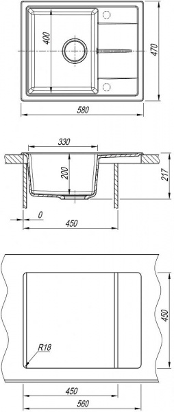 Мойка кухонная из литьевого мрамора Dr. Gans НИКА 580 25.070.B0580.402 58*47 см. дюна Мойка кухонная из литьевого мрамора Dr. Gans НИКА 580 25.070.B0580.402 58*47 см. дюна