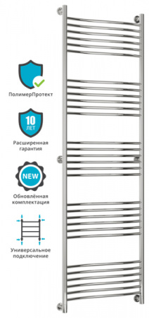 Полотенцесушитель водяной Сунержа ФЛЮИД+ 00-0222-1960 1900х600 