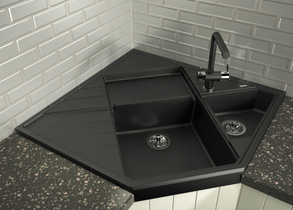 Мойка кухонная керамогранитная Florentina БОМБЕЙ 20.375.J0900.201 90*61 см. жасмин