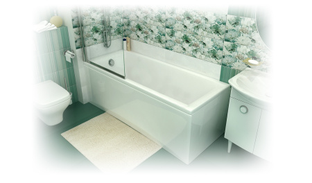 Ванна акриловая Triton ДЖЕНА  170x70 см. 