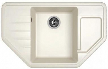 Мойка кухонная из литьевого мрамора Dr. Gans РИО 25.080.C0800.401 80*50 см. белый