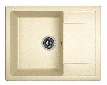 Мойка кухонная из литьевого мрамора Dr. Gans ТЕХНО 650 25.030.C0650.403 65*51 см. латте