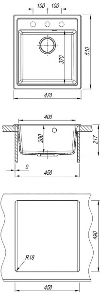 Мойка кухонная из литьевого мрамора Dr. Gans НИКА 470 25.070.B0470.406 47*51 см. терракота Мойка кухонная из литьевого мрамора Dr. Gans НИКА 470 25.070.B0470.406 47*51 см. терракота