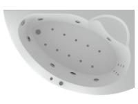 Ванна акриловая Aquatek АЯКС  170x110 см. левая 