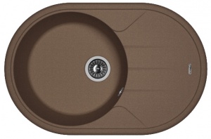 Мойка кухонная керамогранитная Florentina ЛОТОС 780 20.295.С0780.303 78*51 см. мокко