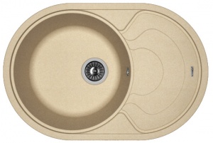 Мойка кухонная керамогранитная Florentina РОДОС 760 20.140.D0760.104 76*51 см. бежевый