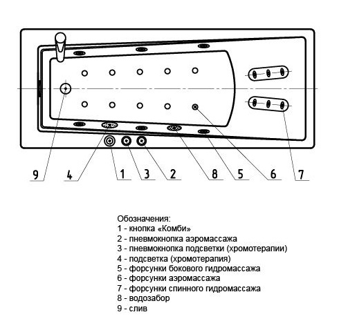 Ванна акриловая Aquatek ЛИБРА  150x70 см. 