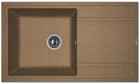 Мойка кухонная керамогранитная Florentina ЛИПСИ 860 20.130.D0860.105 86*51 см. коричневый