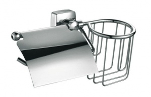 Держатель туалетной бумаги и освежителя воздуха Fixsen KVADRO FX-61309+10  