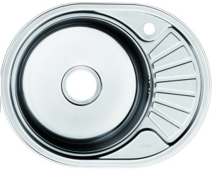 Мойка кухонная из нержавеющей стали IDDIS SUNO SUN60PLi77 60*47 см. 