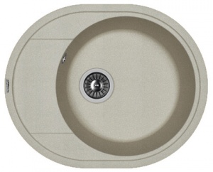 Мойка кухонная керамогранитная Florentina РОДОС 580 20.240.B0580.305 58*47 см. грей