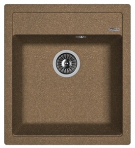 Мойка кухонная керамогранитная Florentina ЛИПСИ 460 20.280.B0460.105 46*51 см. коричневый