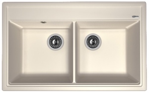 Мойка кухонная керамогранитная Florentina ЛИПСИ 820 20.370.E0820.201 82*51 см. жасмин