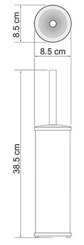 Ёрш напольный WasserKRAFT  K-1047   Ёрш напольный WasserKRAFT  K-1047