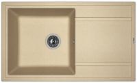 Мойка кухонная керамогранитная Florentina ЛИПСИ 860 20.130.D0860.104 86*51 см. бежевый