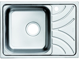 Мойка кухонная из нержавеющей стали IDDIS ARRO ARR60SLi77 60,5*44 см. 