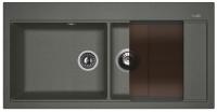Мойка кухонная керамогранитная Florentina РОССАНА 20.335.E1000.102 100*51 см. черный