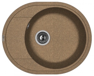 Мойка кухонная керамогранитная Florentina РОДОС 580 20.240.B0580.105 58*47 см. коричневый