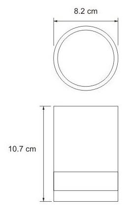Стакан настольный WasserKRAFT INN K-4328  