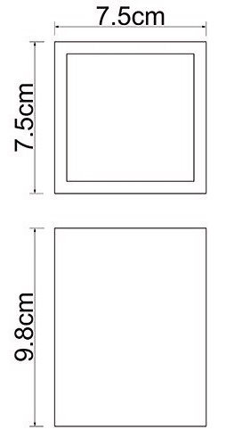 Стакан настольный WasserKRAFT LEINE K-3828  