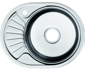 Мойка кухонная из нержавеющей стали IDDIS SUNO SUN60SRi77 60*47 см. 