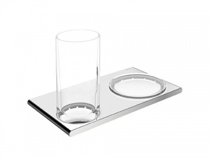 Стакан и мыльница навесной Keuco EDITION 400 11556019000  