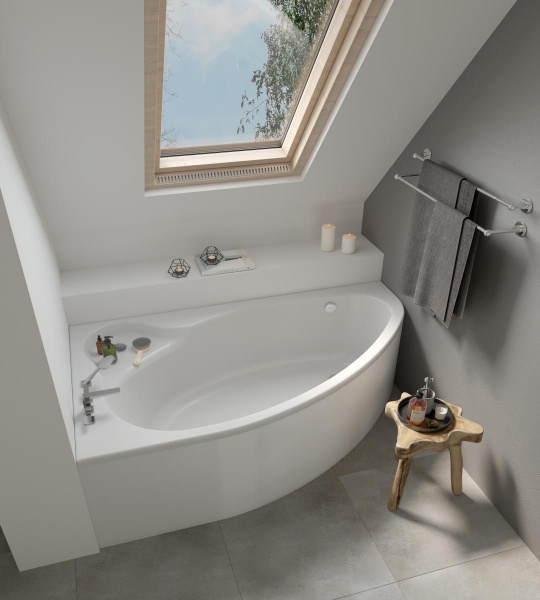 Ванна акриловая Santek ЭДЕРА 1.WH50.1.662 170x110 см. левая  Ванна акриловая Santek ЭДЕРА 1.WH50.1.662 170x110 см. левая