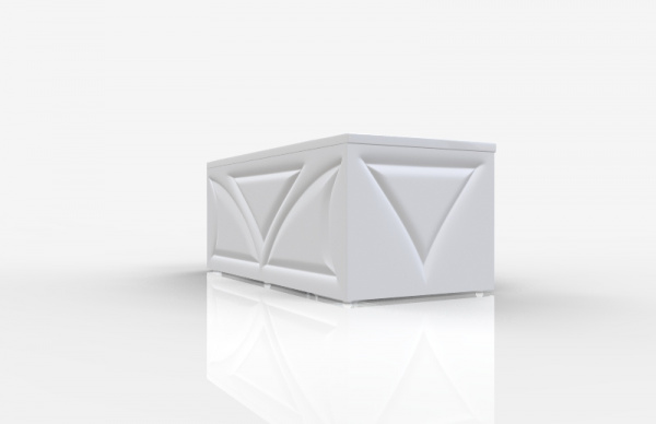 Ванна акриловая 1Marka ELEGANCE 01эл1270 120x70 см. 