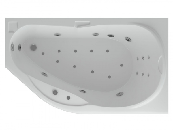 Ванна акриловая Aquatek ТАУРУС  170x100 см. правая 