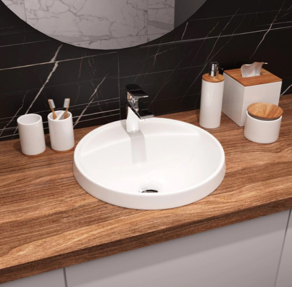 Раковина Sanita luxe ART INSIDE ART43SLWB01I 43 