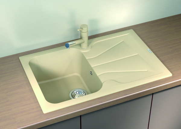 Мойка кухонная керамогранитная Florentina ГАТТИНАРА 780 20.255.B0780.107 78*51 см. песочный